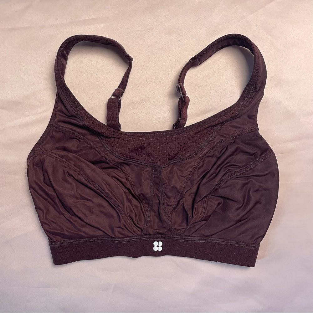 Sweaty Betty Ultra Running Bra ~ Maroon ~ 32E